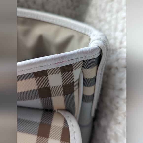 Burberry Blue Nova Check Shoulder Bag - Picture 4 of 7